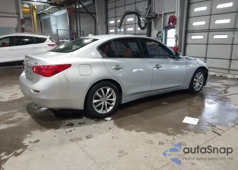 2014 Infiniti Q50 Premium/Sport from USA, damaged, VIN JN1BV7AR6EM692008